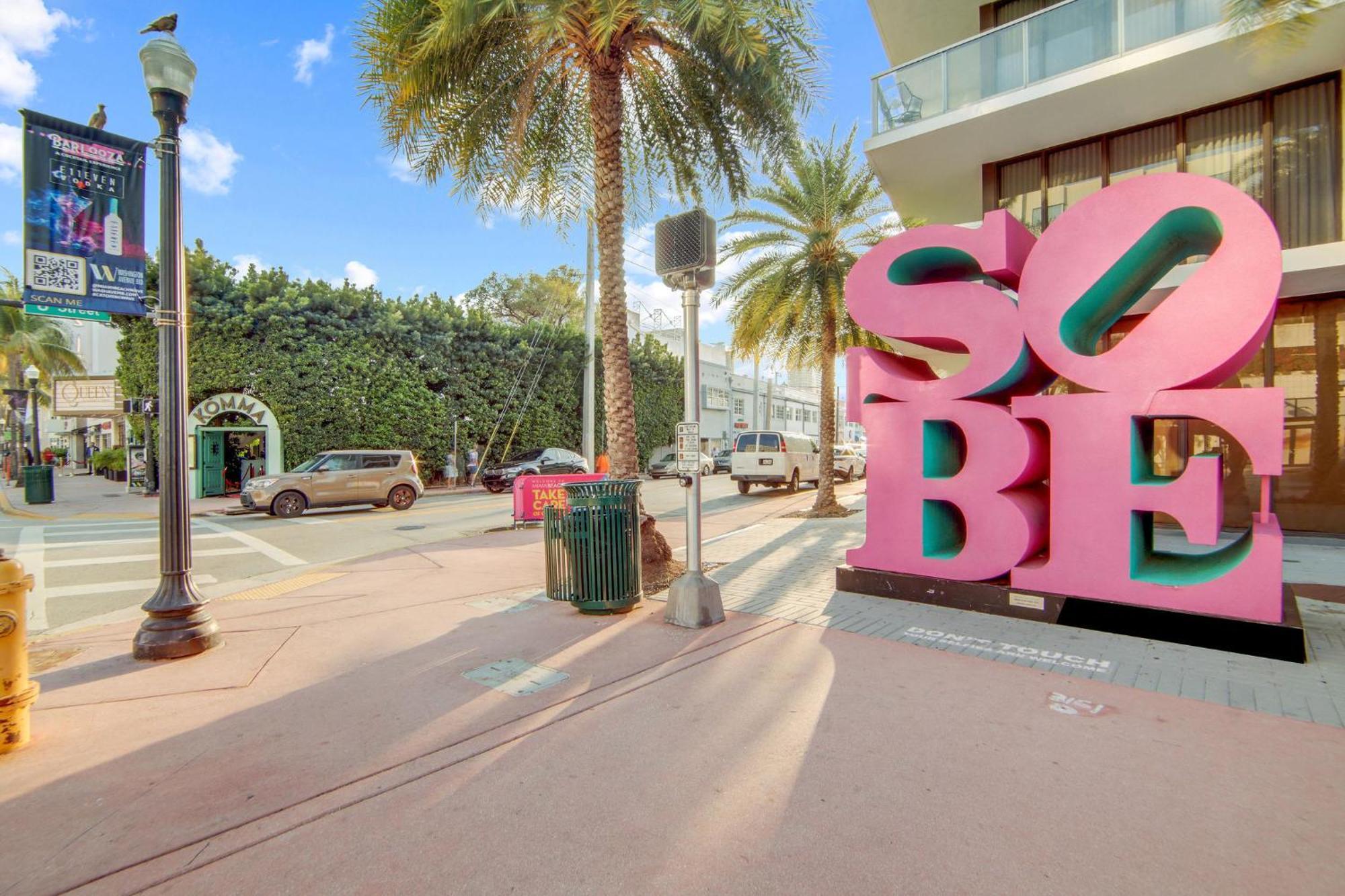 Ocean Drive Deco Apt W/2 Queen Beds, Steps 2 Beach Miami Beach Kültér fotó